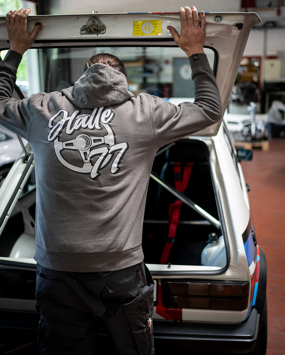 Hoodie -Halle77 Lenkrad-