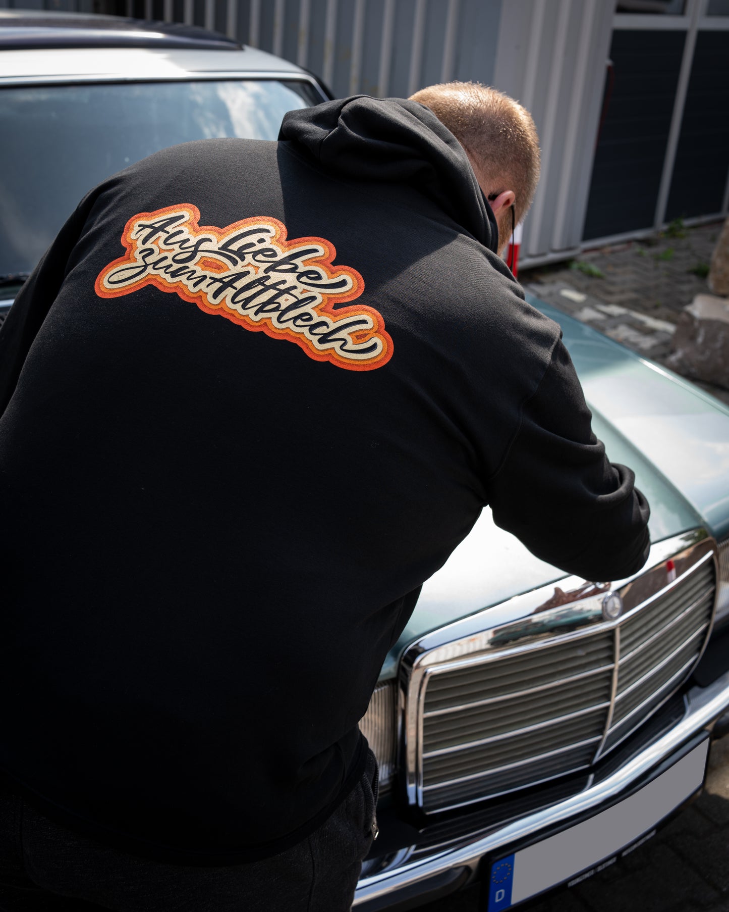 Hoodie -Aus Liebe zum Altblech-