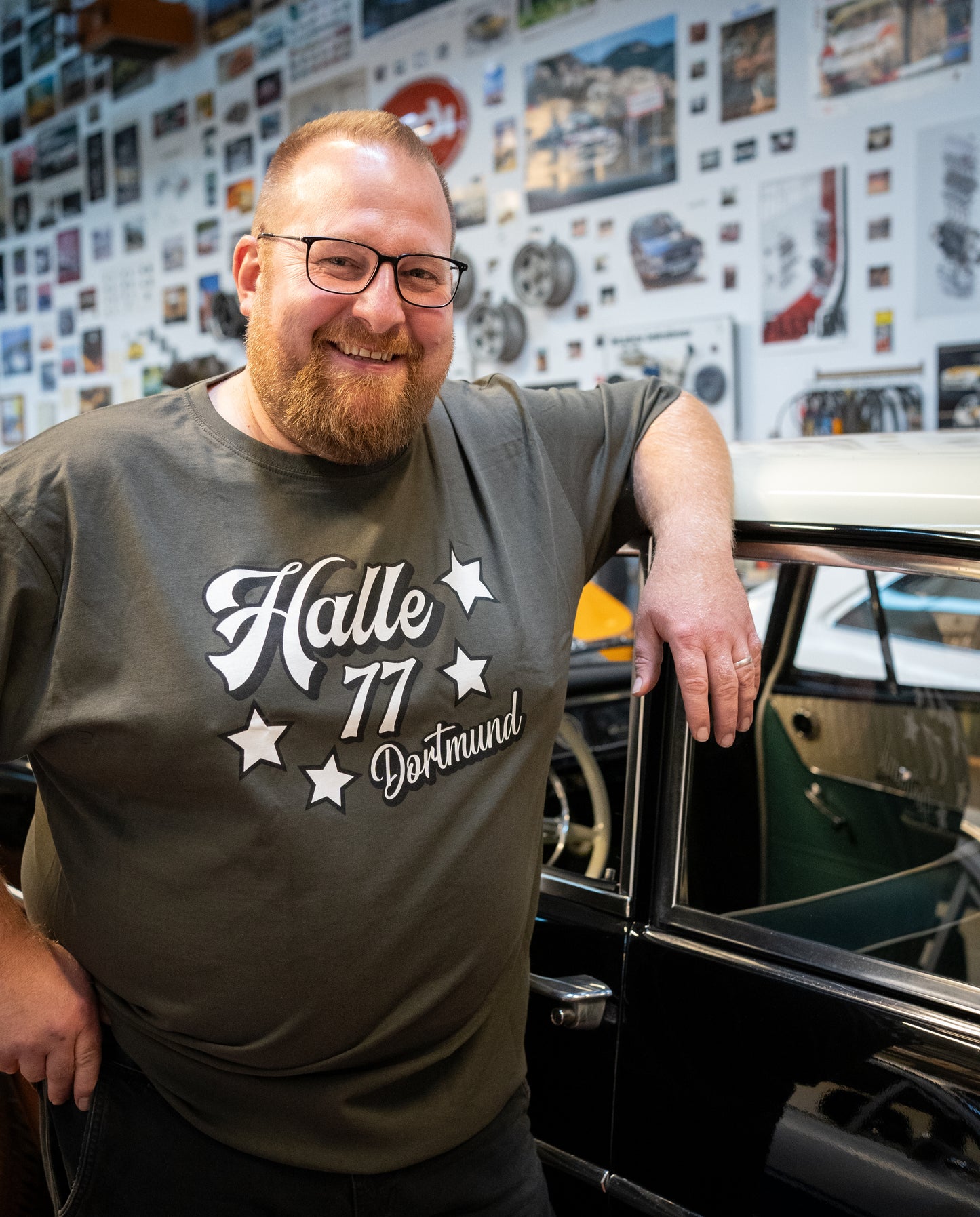 T-Shirt -Halle 77 Stars-