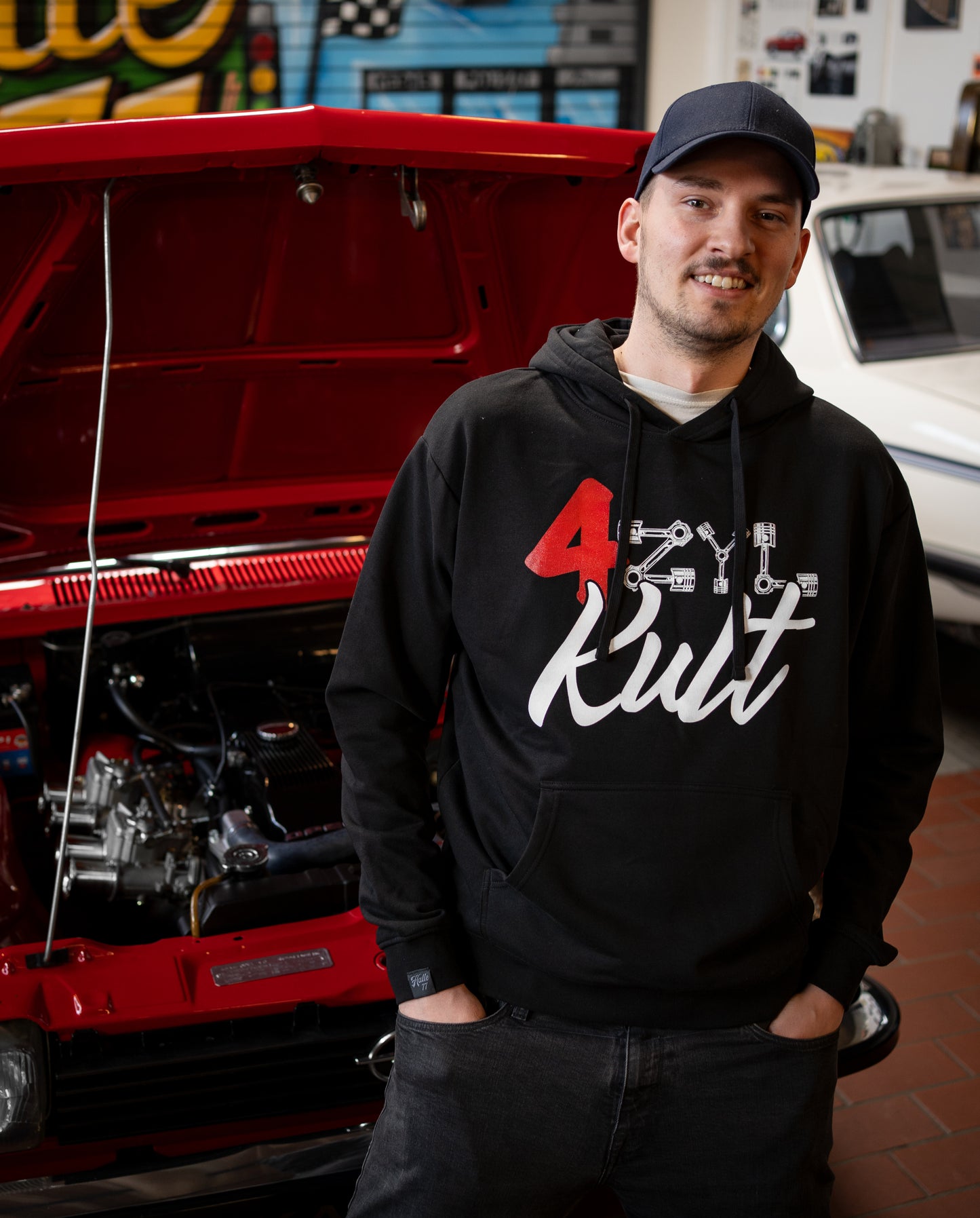 Hoodie -4Zyl Kult-