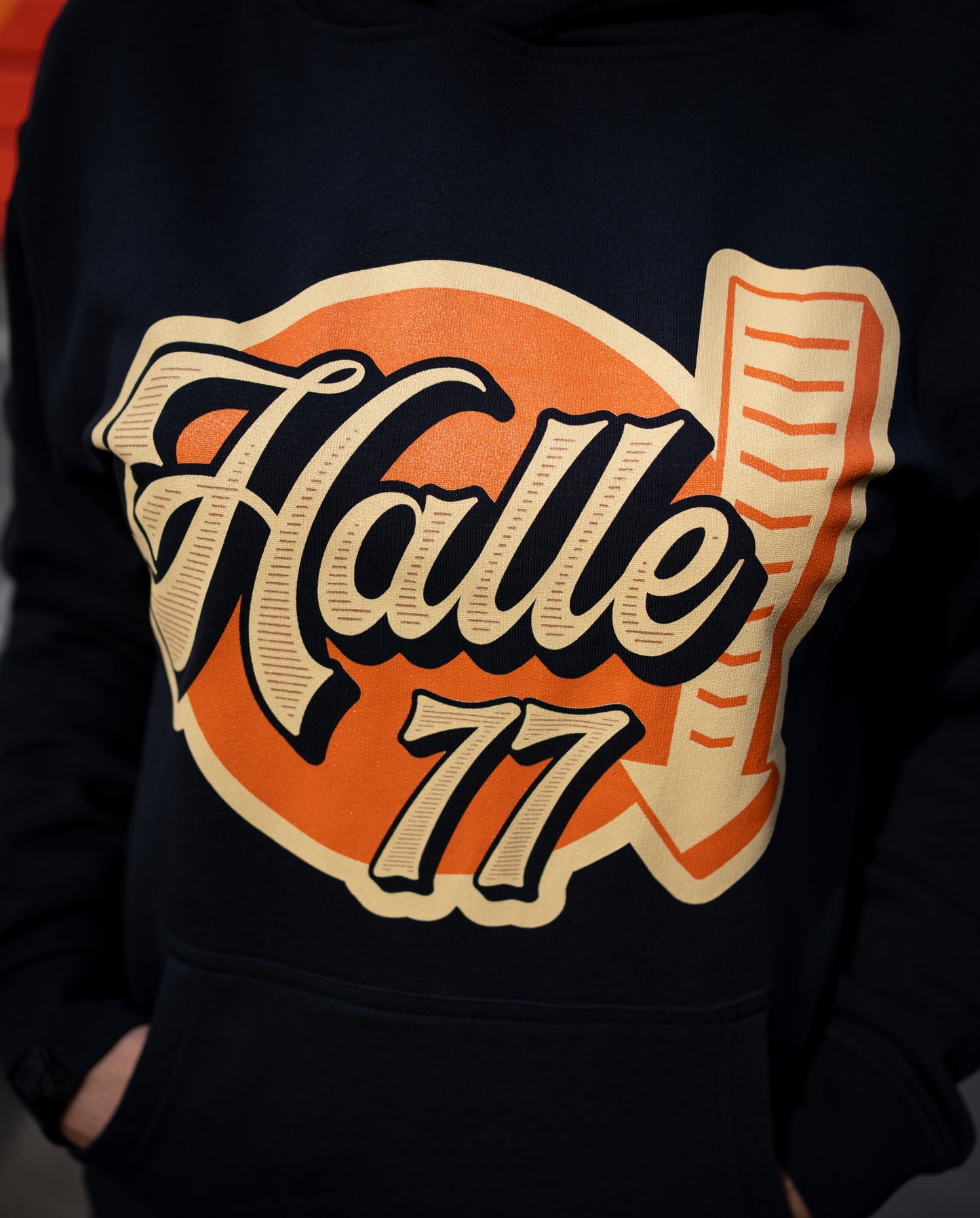 Hoodie -Halle77-