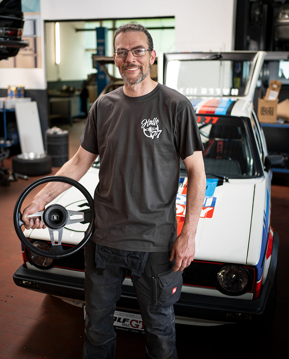 T-Shirt -Halle77 Lenkrad-