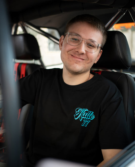 T-Shirt -Halle77 türkis-