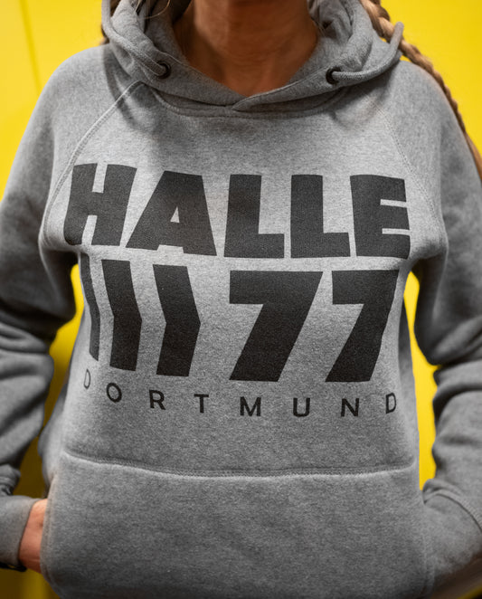 Hoodie -Halle77 Dortmund- meliert