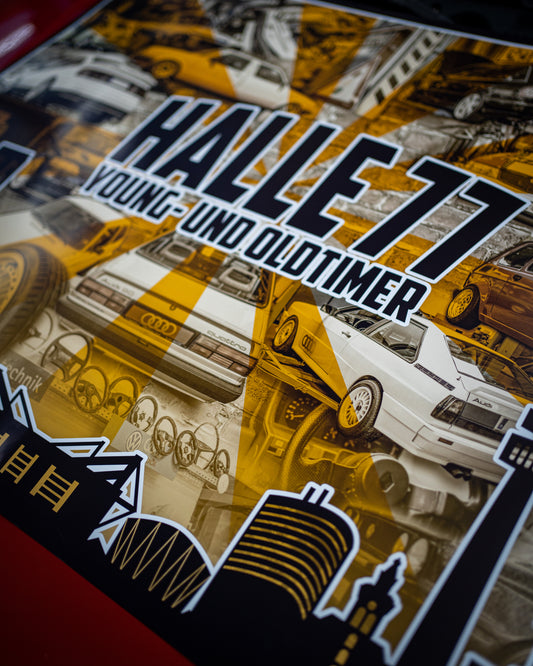 Poster "Halle 77"